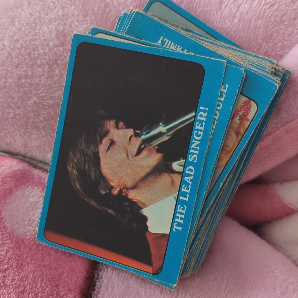 1971 Topps The Partridge Family Blue Framed Trading Cards Lot of 45 Missing 10 - Picture 9 of 16